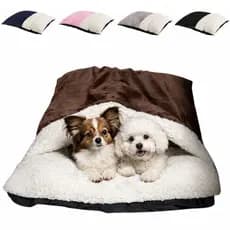 Cama Para Cachorro Caminha Pet Saquinho Canguru Gato Colchonete Sherpa Pele de Carneiro