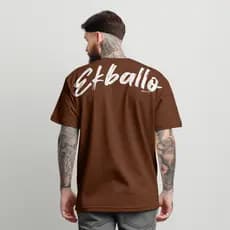 Camiseta Premium em Algodão Puro Camiseta Oversized Streetwear Masculina Unisex 100% Algodao  Jesus Cristã Ekballo