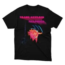 Camiseta Premium em Algodão Puro ISI Camiseta Black Sabbath Paranoid 100% Algodão Plus SizeG1aoG3 T-shirt