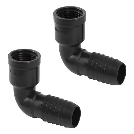Adaptador Espigão 3/4 Joelho Irrigação Kit Com 2 Unidades