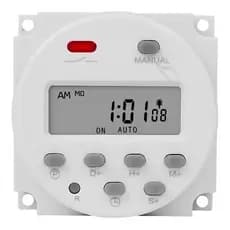 Timer Relé Temp Programável 8 Prog X 7 Dias Min/1s 110v
