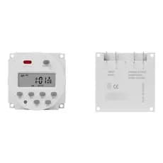 Timer Relé Temp Programável 8 Prog X 7 Dias 1.s (12v )