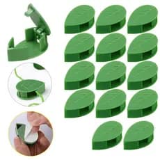 Kit 10 a 20 Gancho Adesivo Plantas - Clipe Parede Suporte Fixação Trepadeira Prendedores Resistentes