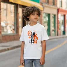 Camiseta Versículo Bíblico Orai Sem Cessar Estampa Cristã Camisa Gospel