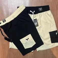 Kit 2 Bermudas Cargo Short Tectel Elastano