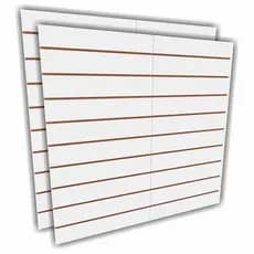 Mdf canaletado 120x120 painel loja parede inteligente Branco