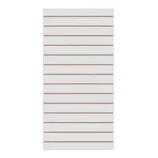 Placa Canaletado MDF 90x180 Branco Resistência e Praticidade