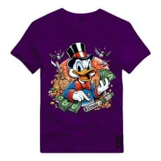 Camiseta Camisa Tio Patinhas Lançamento Premium 2024