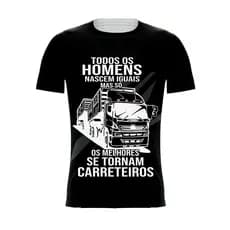 Camisa Camiseta Caminhoneiro Caminhão Melhores São Carreteiros