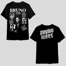Camiseta Bruno Mars Modelo Exclusivo Camisa Feminina E Masculina