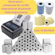 Bobina Térmica 58mm mini impressora