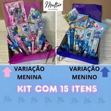 Kit Presente Stitch infantil, menino e menina, papelaria fofa kawai e brinquedo