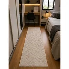 Passadeira Tapete 2,00x0,60 Antiderrapante Macia Para Quarto Sala Corredor