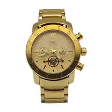 Relógio Xufeng metal masculino à prova d'agua original social presente da moda resistente