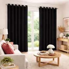 Cortina Roma Luxo 2.00m x 1.40m Para Janela Sala Quarto Cozinha Escritório Decoração