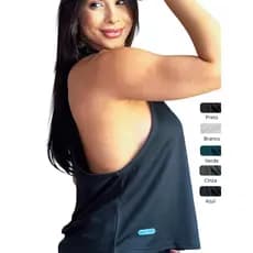 Regata Dry Fit Feminina Cavada – Performance e Estilo para Seu Treino