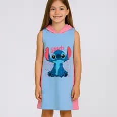 Vestido Sti Infantil Infanto Juvenil Criança Inverno Verão Leve Blogueirinha Barato 2 a 12 anos