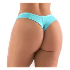 Kit Calcinhas Tangas Fio Duplo Atacado Com 10 Unidades