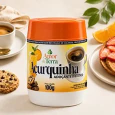 Adoçante Açurquinha Dietético em Pó | 100g  | Amor da Terra