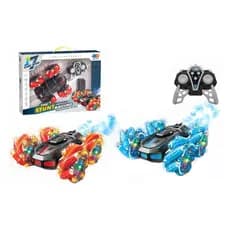 Carrinho Controle Remoto E Sensor Mão Gira 360 Drift Maluco Colorido Carro Maluco