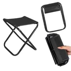Cadeira dobravel de pesca leve piquenique cadeira de acampamento pano ao ar livre portátil com bolsa