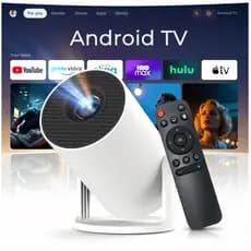 Projetor  HY300 Original Portátil Smart Android 11 4K Ultra HD HDMI Wifi Bluetooth Alto Falante Embutido