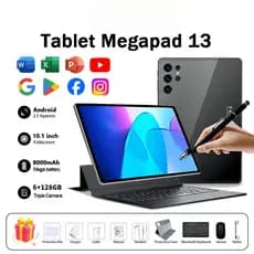 Tablet Pc Mil10 Android 13 128gb Memória 6gb Ram10 Polegadas Tablet Pc Milli