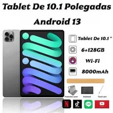 Tablet Pc Mil10 Android 13 128gb Memória 6gb Ram10 Polegadas Tablet Pc Milli