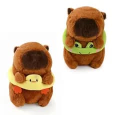 Capivara de Pelúcia Fofa – Brinquedo Macio, Antiestresse e Decorativo | Presente Criativo