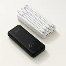 Carregador Power Bank Portátil 20000mah Universal Saida 4 Cabos