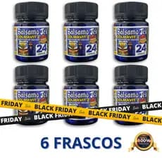 06 Frascos COLMAVIT 2 Black Premium -  Importado - 24 Cápsulas
