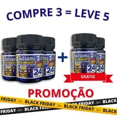 5 Frascos COLMAVIT 2 Black Premium -  Importado - 24 Cápsulas