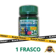 1 Pote Bálsamo Je's Algas Marinhas Suplemento Natural - 24 Cápsulas 500mg - Revenda