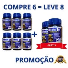Kit 8 Potes - Bálsamo Je's COLMAVIT 2 - Importado - 24 cápsulas