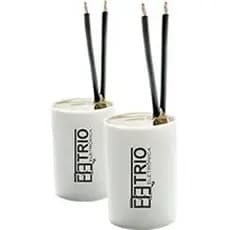 Capacitor Metalizado 12uf 250vac Com 2 Fios - Trio