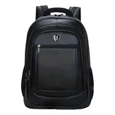 Mochila executiva fashion impermeável reforçada preta 45 litros
