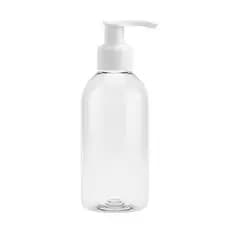 10 Frascos Pet 200ml Cilíndrico c/Válvula Pump para Cosméticos