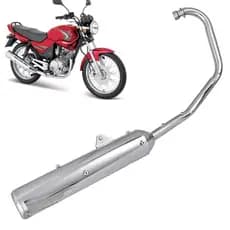 Escapamento Escape Moto Modelo Original Compatível YBR 125 2000 Até 2008