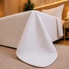 Colcha Solteiro Avulso Cobre Leito Matelado Sem Porta Travesseiro Cama Box Posta