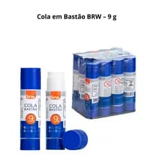 Cola em Bastão – 9 g / 21 g / 36 g – Escolar, Escritório e Artesanato - BRW