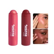 Kit Blush em Stick Cores Marsala e Rosé Gold 26g