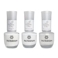 Kit 3 Esmalte Ana Hickmann Meu Grande Dia Cor Francesinha