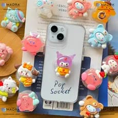 Pop Socket Celular Suporte Personagens Fofinhos Asia Geek