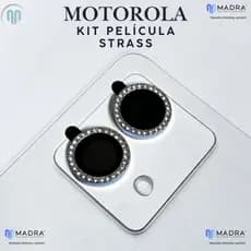 Kit Camera Diamante Strass Motorola G85/G84/G55/G54/G35/G24/EDGE 50