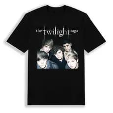 Camiseta Camisa Summer Fashion One Direction As Twilight Mens Funny