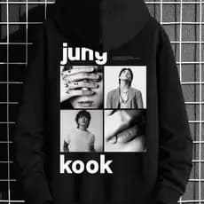 Moletom Canguru C/ Capuz BTS Jeon Jung-Kook Seven Kpop