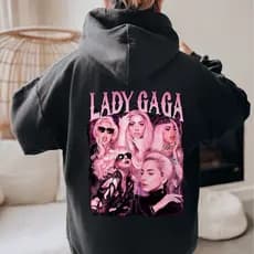 Moletom Canguru C/ Capuz Lady Gaga Bootleg