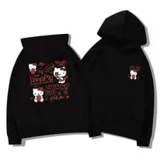 Moletom Canguru C/ Capuz Hello Kitty