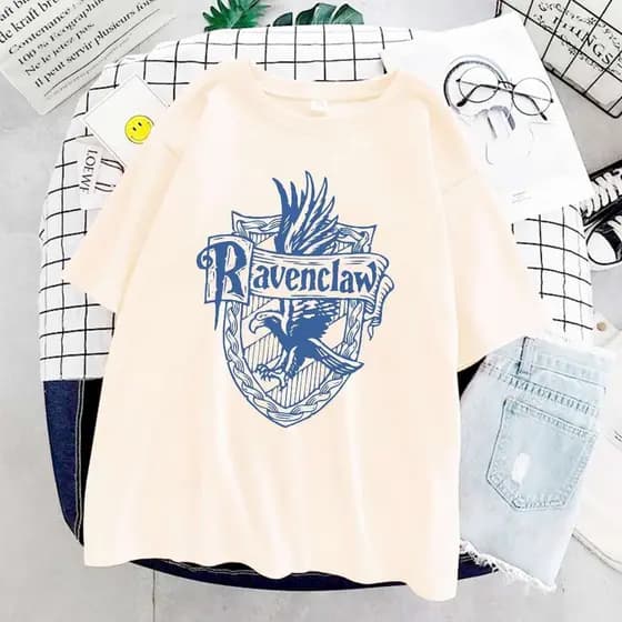 Camiseta Camisa Unissex Ravenclaw Corvinal Harry Potter