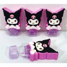 Corretivo fofo da Kuromi, Turma da Hello Kitty, material escolar, papelaria fofa, fita corretiva
